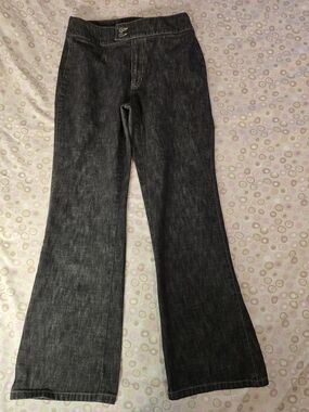 Liz Claiborne Black Flare Jeans - Wide Leg